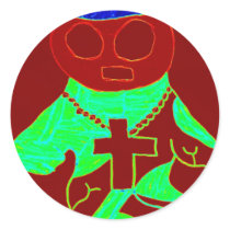 Liam, The Gangsta Alien Ghost stickers