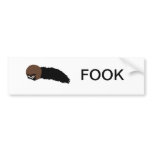 Liam's Unibrow Bumper Sticker