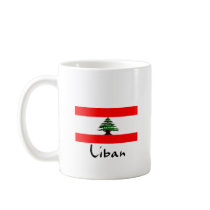 Liban Lebanon Flag Mug