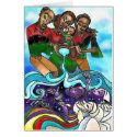 'Libation' blank card