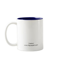 'Libation' ceramic mug