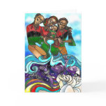 'Libation' Kwanzaa card