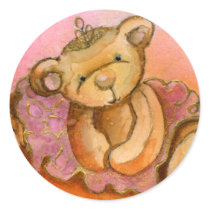 Libby Ballet Bear Sticker