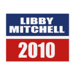 LIBBY MITCHELL FOR GOVERNOR postcards