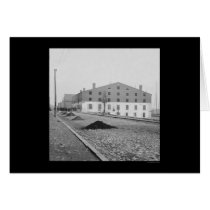 Libby Prison in Richmond, VA 1865 Greeting Cards