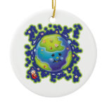 Libby the Ladybug Earth Day Ornament
