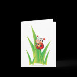 Libby the Ladybug Note Card