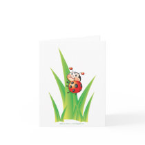 Libby the Ladybug Note Card by ladybugland Libby the Ladybug Note Card
