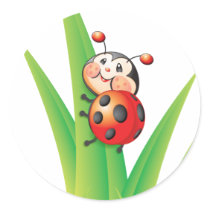 Libby the Ladybug Sticker by ladybugland Libby the Ladybug Sticker