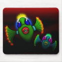 Liberace Gangsta' Rapper Sea Creature mousepads by michelle_solange Liberace Gangsta' Rapper Sea Creature mousepads