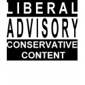 liberal advisory conservative content t-shirts