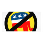 Liberal / Anti-Republican Personalized Photo Card