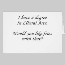 Liberal Arts cards