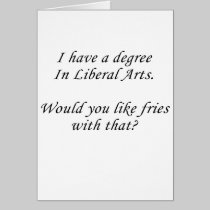 Liberal Arts cards