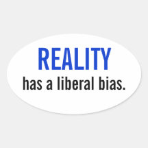 Liberal bias sticker