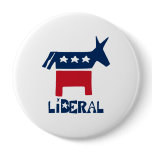 Liberal Pinback Buttons