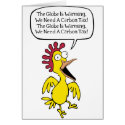 Liberal Chicken Littles’ cards