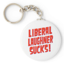 Liberal Laughner Sucks Keychain