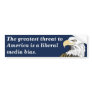 Liberal Media Bias (Smith) Bumper Stickers