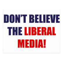 Liberal Media Postcard