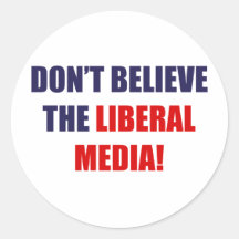 Liberal Media Stickers