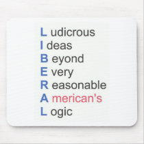 LIBERAL mousepads