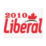 Liberal Party of Canada 2010 Post Cards