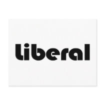 Liberal postcards