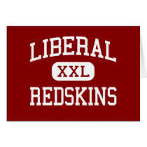 Liberal - Redskins - High School - Liberal Kansas cards by customteamsportswear Liberal - Redskins - High School - Liberal Kansas cards