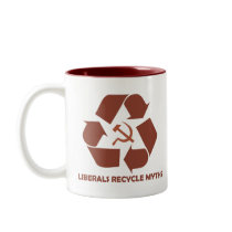 Liberals Recycle Myths Mug