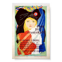 Liberated Alsace - French posters