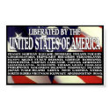 "Liberated By America" posters by oldGlory "Liberated By America" posters