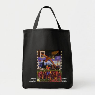 Liberating Demeter & Persephone by Aleta Canvas Bag by HomePlanetSecurity. Use this earth-friendly tote to bring home your purchases and help cut down