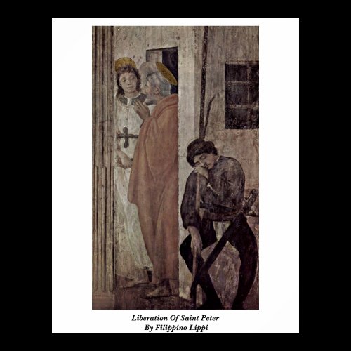 Liberation Of Saint Peter By Filippino Lippi Poster