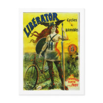 LIBERATOR Cycles & Automobiles Post Card