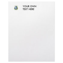 Liberia Coat of Arms Customized Letterhead