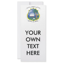 Liberia Coat of Arms Personalized Rack Card