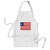 Liberia Flag aprons
