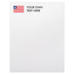 Liberia Flag Letterhead Design