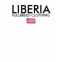 LIBERIA, FULLBREED CLOTHING t-shirts by AFRICANKOKO LIBERIA, FULLBREED CLOTHING t-shirts