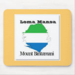 LIBERIA (LOMA MANSA)MAP T-SHIRT AND ETC MOUSE PAD