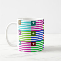 Liberia Multihue Flags Mug
