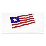 liberia personalized photo card