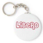 Libero Volleyball Key Chains