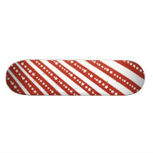 Libertad roja y blanca patriótica de las barras y  patines personalizados