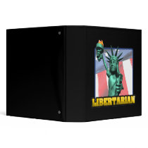 Libertarian Vinyl Binder
