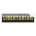 Libertarian Bumper Sticker bumper stickers