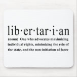 Libertarian Definition Mouse Pad