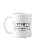 Libertarian Definition mugs