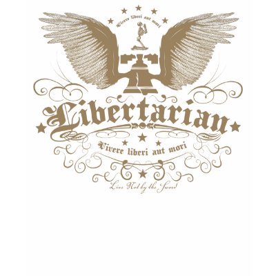 Libertarian "Live not by the Sword" T-shirt